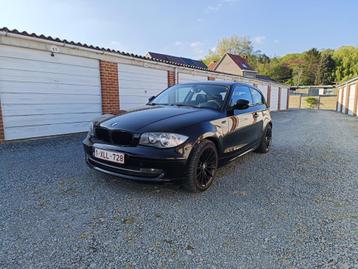 BMW 1 Serie - Blanco gekeurd - Alcantara stuur, Auto's, Zwart, Zwart, Particulier, Euro 4