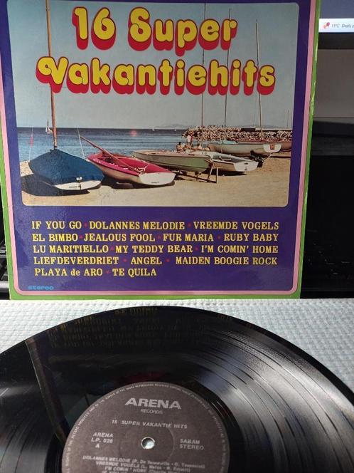 16 Super Vakantiehits - Lp, Cd's en Dvd's, Vinyl | Pop, Gebruikt, 1960 tot 1980, 12 inch, Ophalen of Verzenden