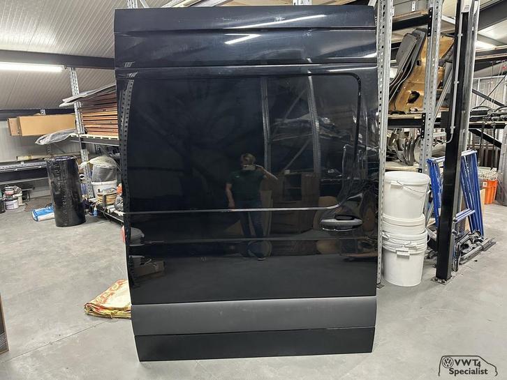 Mercedes Sprinter W907 2019-2024 schuifdeur zwart, Auto-onderdelen, Carrosserie, Deur, Mercedes-Benz, Rechts, Gebruikt, Ophalen of Verzenden