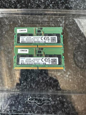 Samsung DDR5 sodimm 2x8GB 1Rx16 PC5-4800B-SC0-1010-XT beschikbaar voor biedingen