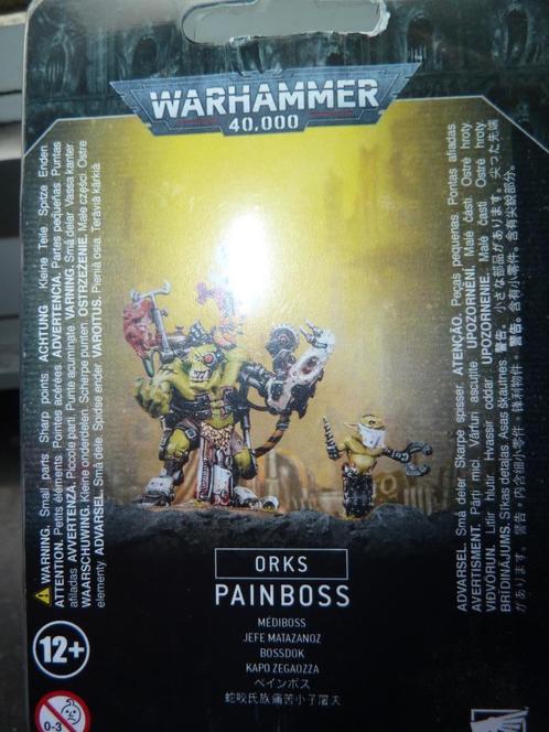 Warhammer 40K. ORKS: MEDIBOSS "PAINBOSS", Hobby & Loisirs créatifs, Wargaming, Neuf, Warhammer, Enlèvement