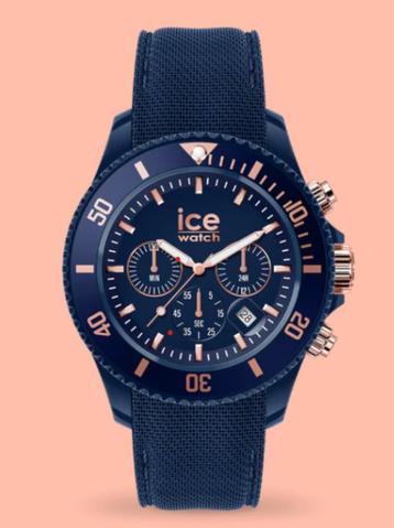 Ice Watch Chrono Dark Blue Rose Gold - Large CH beschikbaar voor biedingen