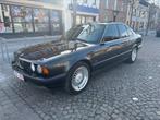 BMW e34 535i 1988 SUPERSPRINT UITLAAT NIEUW!!!, Auto's, BMW, Open dak, Achterwielaandrijving, Zwart, Zwart