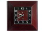 Rare horloge murale Jaz en bakélite rouge, Antiquités & Art, Antiquités | Horloges, Enlèvement ou Envoi
