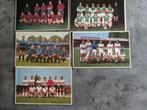 POST KAARTEN VOETBAL  TEAMS EIND JAREN 60  5X, Verzenden