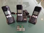 TRIO TELEPHONES REPONDEUR PHILIPS D235 TRIO, Enlèvement, Comme neuf, 3 combinés
