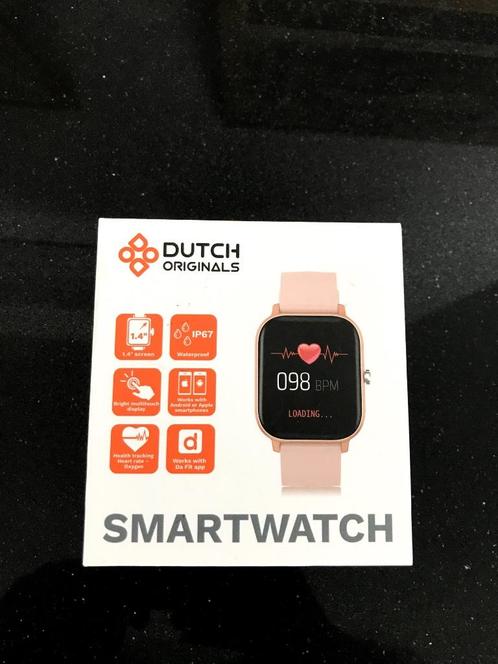 Dutch originals smartwatch, Bijoux, Sacs & Beauté, Montres de sport, Comme neuf, iOS, Rose, Distance, Bandage calorique, État