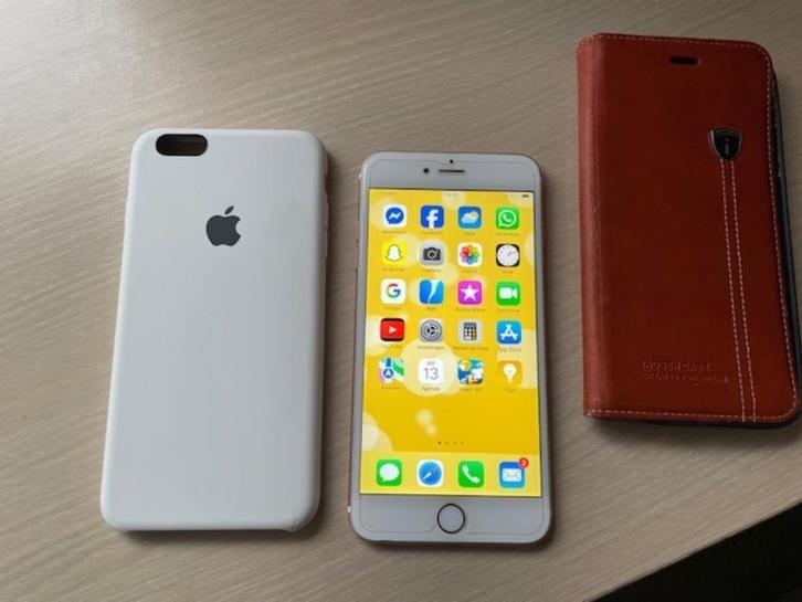 Mooie Apple iPhone 6S Plus - nieuwstaat - covers, Telecommunicatie, Mobiele telefoons | Apple iPhone, Zo goed als nieuw, 32 GB