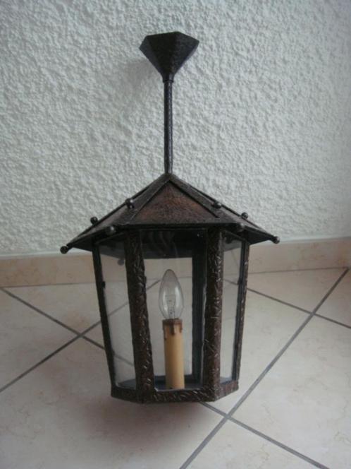 Superbe Lanterne Artisanale. Vintage., Antiek en Kunst, Antiek | Verlichting, Ophalen of Verzenden