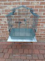 Nieuwe GROTE VOGELKOOI op VOET met alle TOEBEHOREN, Dieren en Toebehoren, Ophalen, Nieuw, Aluminium, Vogelkooi