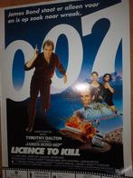Film poster 007 Licence to kill, Verzamelen, Posters, Ophalen of Verzenden
