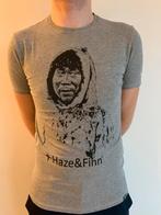 T-shirt gris Haze & Finn avec imprimé taille Medium, Comme neuf, Taille 48/50 (M), Haze&Finn, Enlèvement ou Envoi