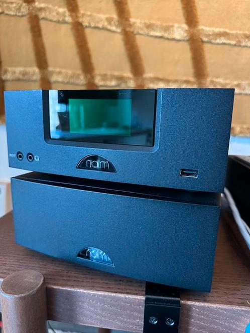 NAIM UnitiQute + NAP100 zgan, Audio, Tv en Foto, Versterkers en Ontvangers, Zo goed als nieuw, Ophalen of Verzenden