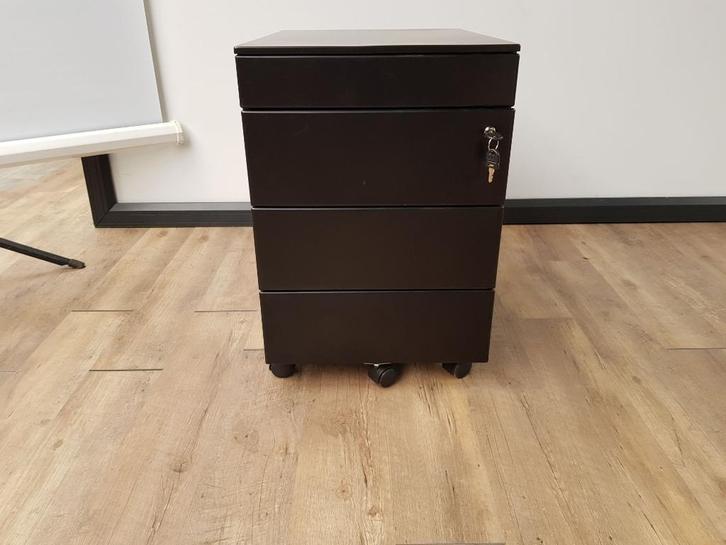 Metalen ladeblok + pennenlade (zwart), Computers en Software, Laptoptafels, Ophalen of Verzenden