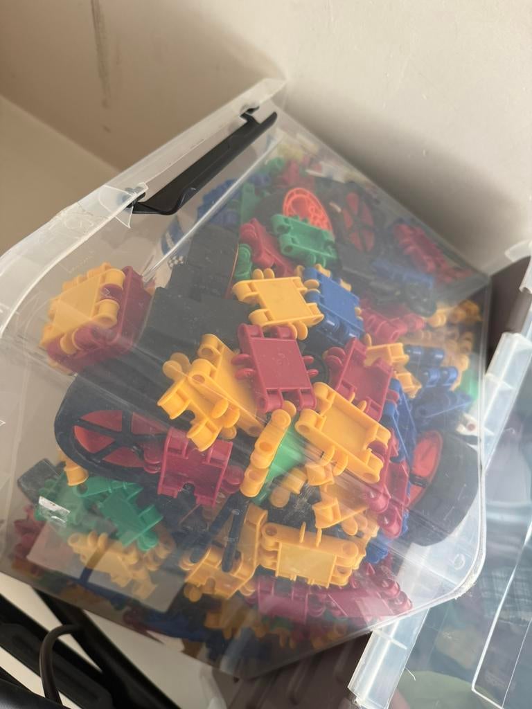 bak met clicks voor kinderen, Kinderen en Baby's, Ophalen of Verzenden, Zo goed als nieuw