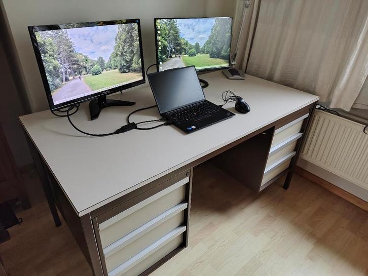 vintage bureau, Antiek en Kunst, Antiek | Kantoor en Zakelijk, Ophalen