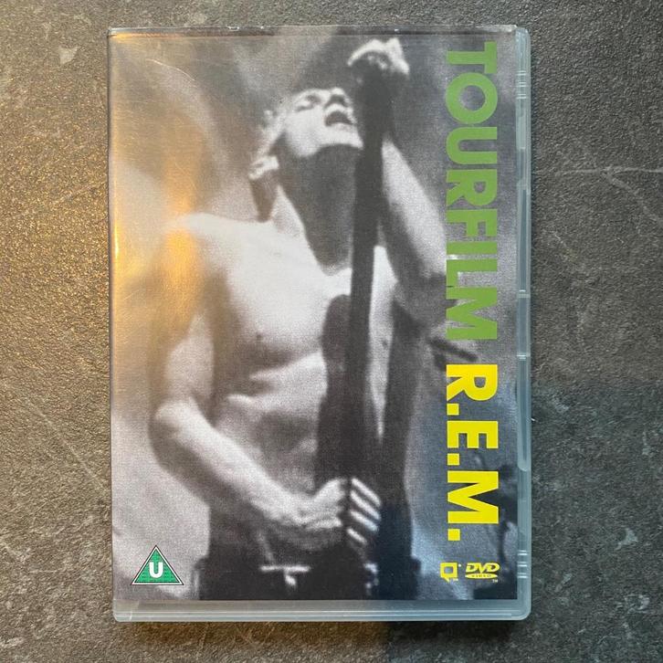 R.E.M. - Tourfilm (dvd), Cd's en Dvd's, Dvd's | Muziek en Concerten, Zo goed als nieuw, Muziek en Concerten, Ophalen of Verzenden