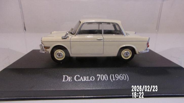BMW 700 (De CARLO) 1960. 1/43 SALVAT AMERICA NEUVE,VITRINE, Hobby en Vrije tijd, Modelauto's | 1:43, Nieuw, Auto, Overige merken
