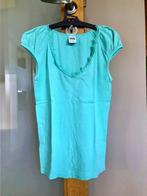 Vero Moda : nieuw blauw turquoise t-shirt diepe hals , mt M, Kleding | Dames, T-shirts, Maat 38/40 (M), Blauw, Vero Moda, Nieuw