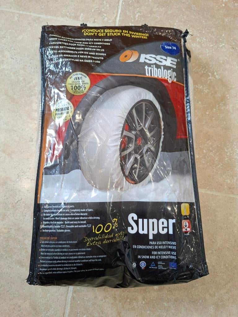 Bandensok - Isse Super 74, Auto diversen, Sneeuwkettingen, Ophalen of Verzenden