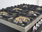 🍀 Luxe Fornuis Boretti 90 cm hoogglans zwart 6 pits 1 oven, Elektronische apparatuur, Fornuizen, 60 cm of meer, 5 kookzones of meer