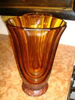 Art Deco vaas Verrerie de Scailmont/Luxval, decor Luxor., Antiek en Kunst, Ophalen