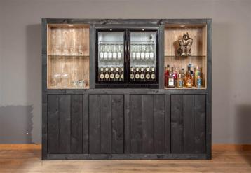 Design barkast van steigerhout beschikbaar voor biedingen