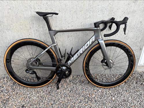 Merida reacto 8000, Fietsen en Brommers, Fietsen | Racefietsen, Zo goed als nieuw, Heren, Overige merken, Carbon, Ophalen