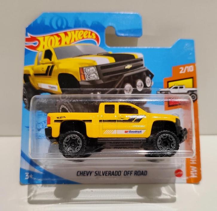 Hot Wheels Chevy Silverado Off Road BF Goodrich (2021), Hobby & Loisirs créatifs, Voitures miniatures | Échelles Autre, Enlèvement ou Envoi
