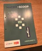 Macroscoop leerpakket 3.  3/4, Ophalen of Verzenden, Zo goed als nieuw