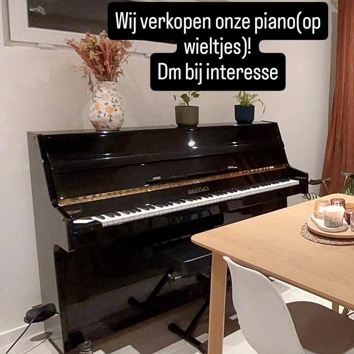 Bentley piano, Musique & Instruments, Pianos, Utilisé, Piano, Enlèvement