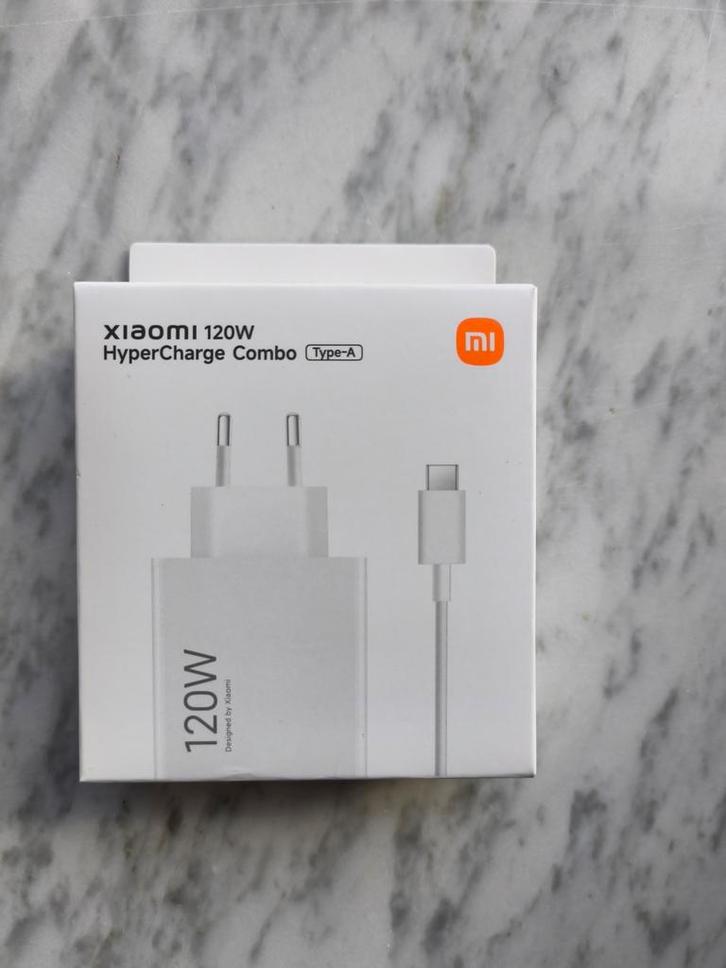 Xiaomi 120 W HyperCharge combo oplader - met 2 jaar garantie, Telecommunicatie, Mobiele telefoons | Telefoon-opladers, Nieuw, Ophalen of Verzenden
