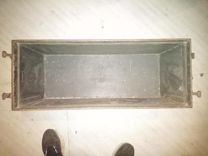 Caisson (Box) voor de Duitse radio L.W.E.A. (WO2), Verzamelen, Militaria | Tweede Wereldoorlog, Landmacht, Overige typen, Ophalen of Verzenden