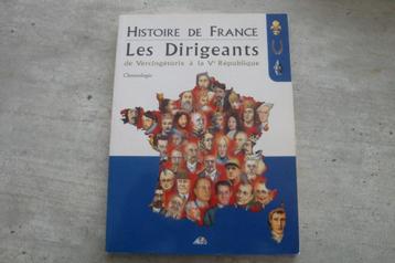HISTOIRE DE FRANCE- LES DIRIGEANTS ... beschikbaar voor biedingen