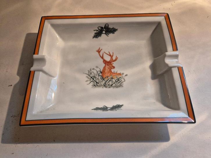 grand cendrier scène sauvage 'SPAL', Portugal, Collections, Articles de fumeurs, Briquets & Boîtes d'allumettes, Comme neuf, Cendrier