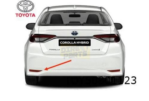 Toyota Corolla Sedan (E21) reflector Links (in achterbumper), Autos : Pièces & Accessoires, Autres pièces automobiles, Toyota