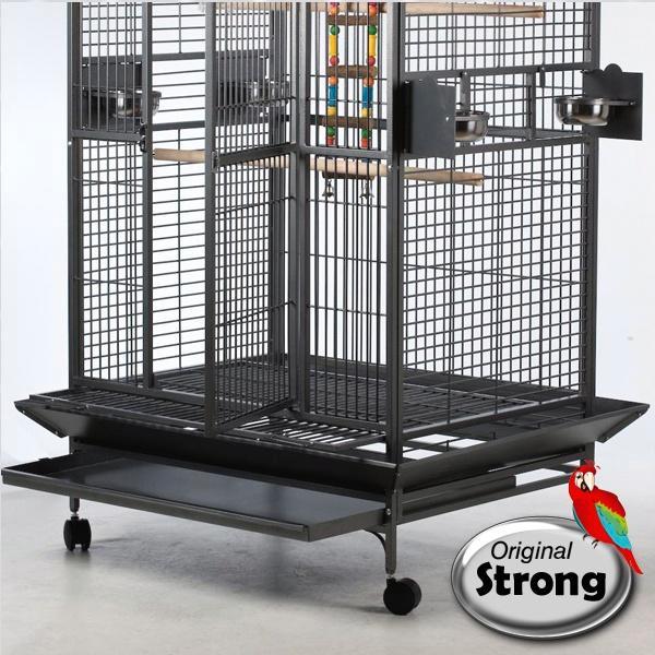 Papegaaienkooi, Animaux & Accessoires, Oiseaux | Cages & Volières, Utilisé, Cage à oiseaux, Métal, Enlèvement