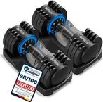 Set van 2 verstelbare halters | tot 12kg | GRATIS LEVERING