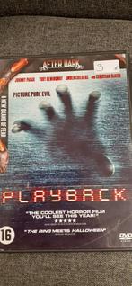 Playback, Cd's en Dvd's, Dvd's | Horror, Ophalen of Verzenden