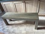 Eiken houten zitbank (We verkopen er 2.), Huis en Inrichting, Ophalen, Gebruikt, Twee, Bruin