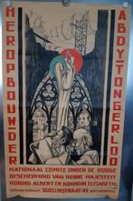 Origineel affiche Heropbouw der Adbij Tongerlo, Verzamelen, Verzenden, A1 t/m A3, Reclame, Rechthoekig Staand