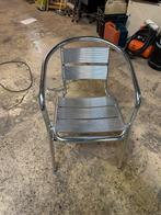 Aluminium tuinstoelen, Tuin en Terras, Ophalen, Zo goed als nieuw, Aluminium, Stapelbaar