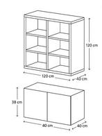 IKEA Besta kastcombinatie wit (zie illustratie), Ophalen, Met plank(en), Gebruikt, 100 tot 150 cm