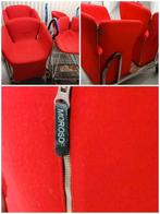 Mes 😃 2 🛋 FAUTEUILS BLOOMY ? Petit ? P. URQUIOLA Design ?, Huis en Inrichting, Ophalen, Metaal, Minder dan 75 cm, Zo goed als nieuw