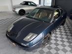 Fiat Coupé 2.0i 20v Turbo CT OK Car-Pass, Auto's, Fiat, Voorwielaandrijving, Blauw, Leder, Bruin