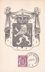 wapen België-afgestempelde postzegel 1945- heraldieke leeuw, Met stempel, Gestempeld, Overig, Overig