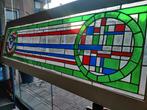 Groot Glas in lood raam, Antiek en Kunst, Ophalen