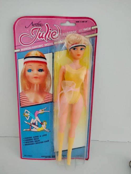 1980s vintage aerobic Julie gymnast pop, Collections, Rétro, Autres types, Enlèvement ou Envoi