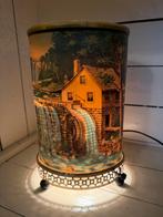 Econolite usa motion lamp 1956, vintage lamp, huis met water, Ophalen, Gebruikt, Fifties, Minder dan 50 cm