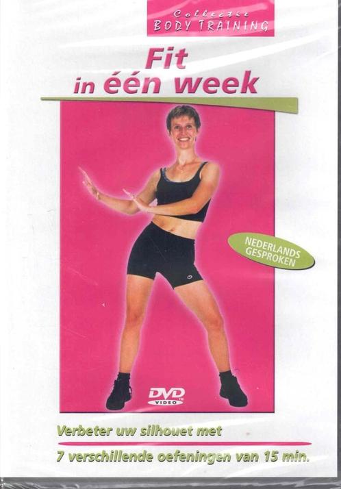 Fit in één week - DVD - Body training - NIEUW sealed, Cd's en Dvd's, Dvd's | Sport en Fitness, Nieuw in verpakking, Yoga, Fitness of Dans